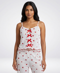 Posheeda Libaas Cupid Hearts Romantic Night Suit – Soft Stretchable Women's Sleepwear Set