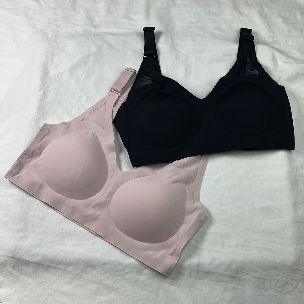 ComfortFlex Seamless Bra – Soft Padded, Wire-Free, Adjustable Straps (All-Day Comfort)